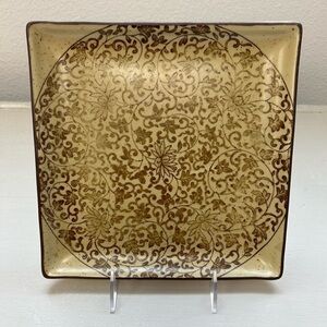 Sousaku Japan Sound Collection / Sushi 9 Inch Square Plate Stoneware